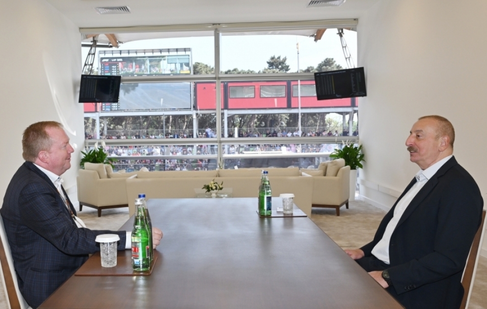 President of Azerbaijan Ilham Aliyev received Executive Vice President of Boeing Company