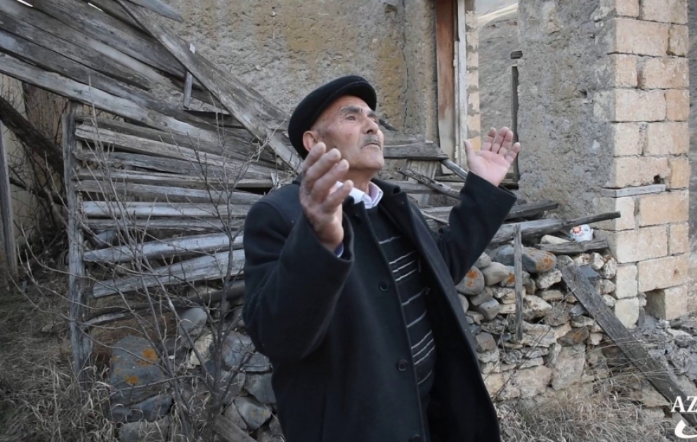 Başlıbel sakini 30 ildən sonra öz kəndində