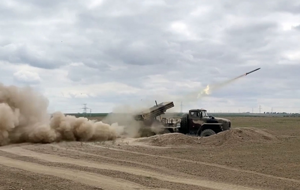 Rocket and Artillery Troops’ exercises are underway