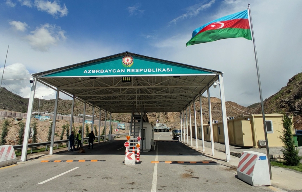 Laçın-Xankəndi yolundan yeni görüntülər