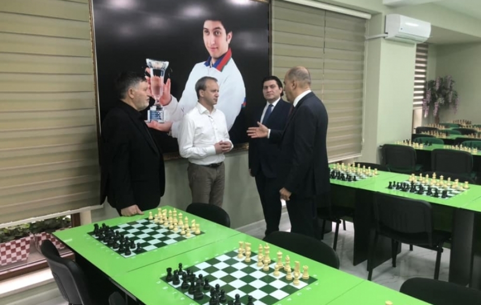 FIDE-nin prezidenti Vüqar Həşimov Şahmat Akademiyasında olub