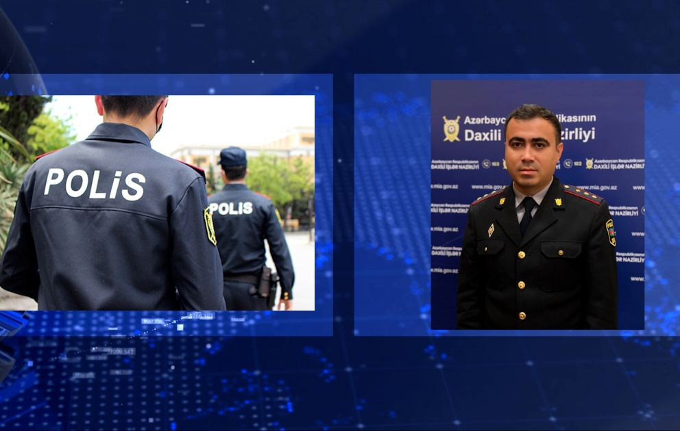 Ruhi əsəb xəstəsi polislərə xəsarət yetirdi