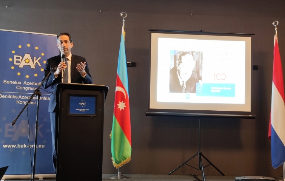 Rotterdamda Ulu Öndərin 100 illiyi qeyd edilib