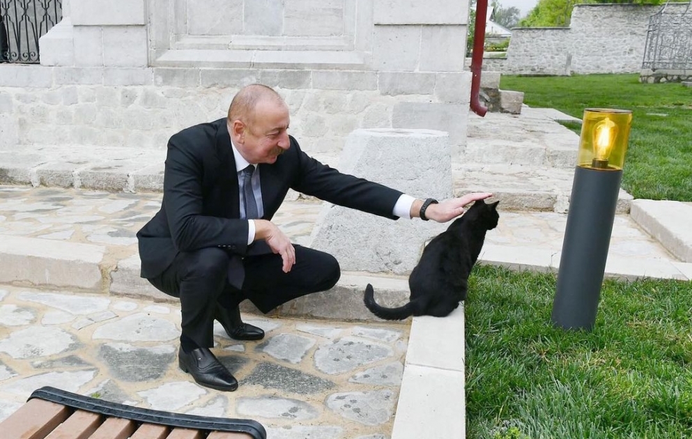 Первый вице-президент Мехрибан Алиева поделилась публикацией из Шуши