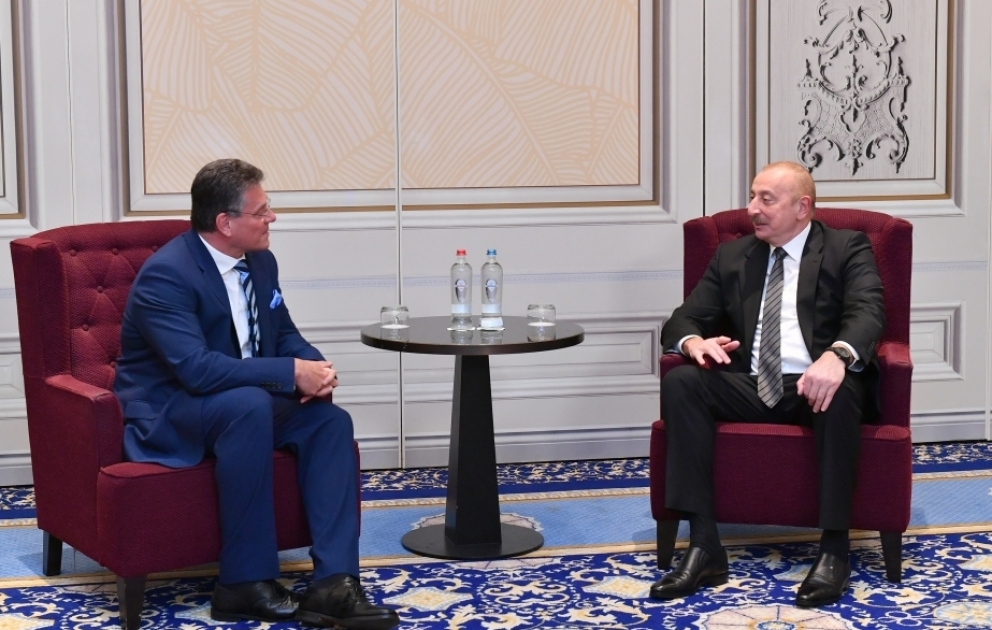 Präsident Ilham Aliyev zu Arbeitsbesuch in Brüssel
