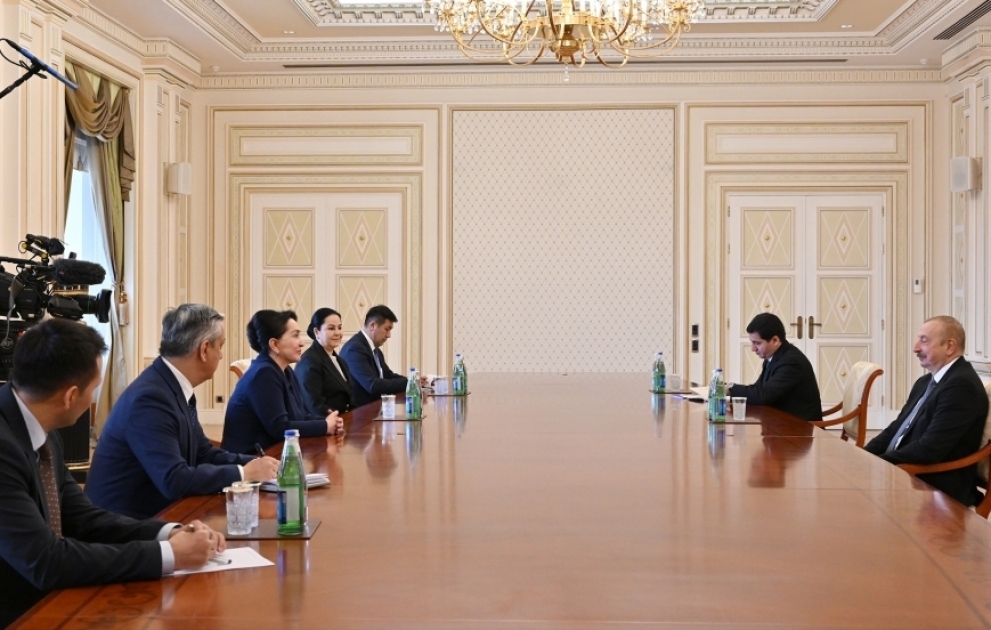 President of Azerbaijan Ilham Aliyev received chairperson of Uzbekistan’s Senate of Oliy Majlis