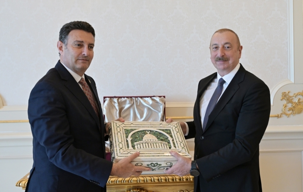 President of Azerbaijan Ilham Aliyev received Speaker of House of Representatives of Jordan