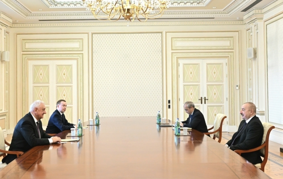 Президент Азербайджана Ильхам Алиев принял председателя Коллегии Евразийской экономической комиссии
