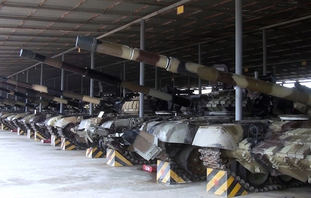 The process of transferring weapons and military equipment into the summer operation mode ended