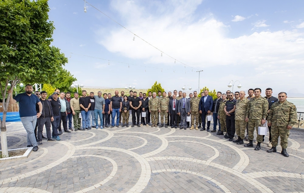 Media tour was organized to the Combined Arms Army