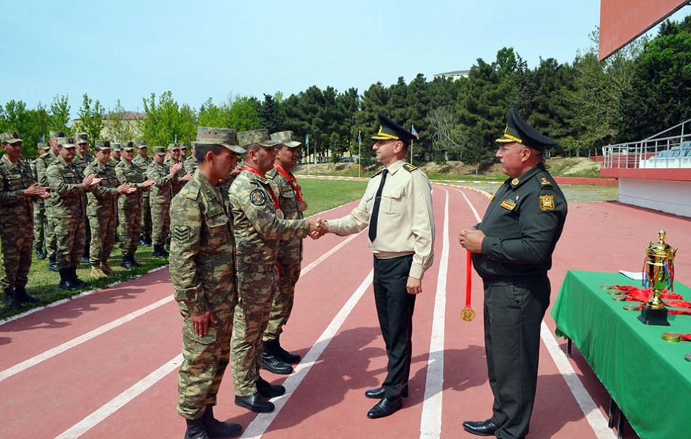 Military pentathlon championship in Azerbaijan Army ended