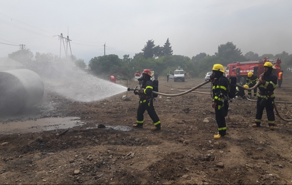 Masallıda kompleks mülki müdafiə təlimi keçirilib
