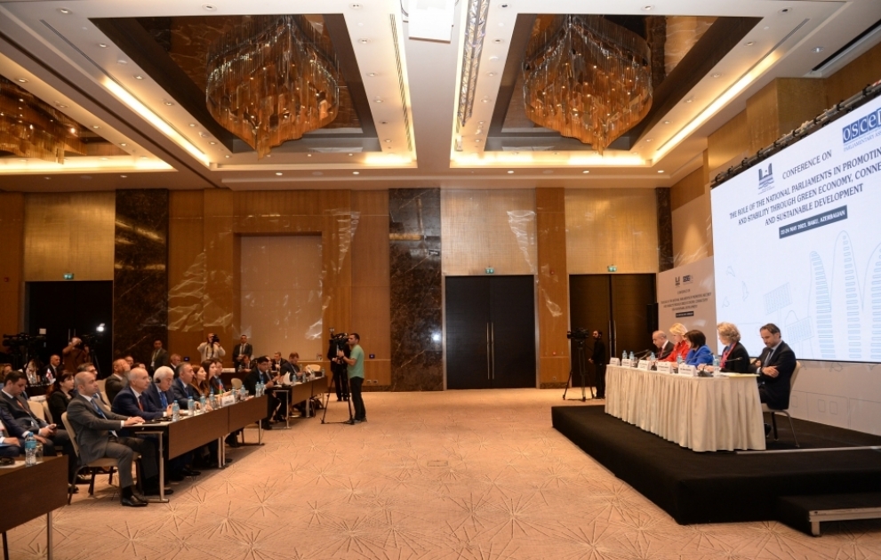 Une conférence internationale organisée par le Milli Medjlis et l’AP de l’OSCE entame ses travaux à Bakou