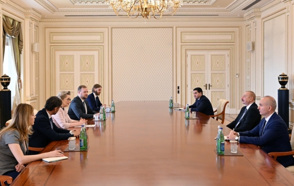 Президент Ильхам Алиев принял председателя Парламентской ассамблеи ОБСЕ