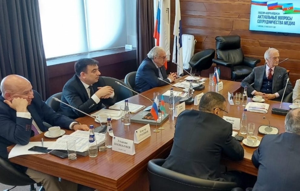 Moskvada “Rusiya-Azərbaycan: media əməkdaşlığının aktual məsələləri” mövzusunda dəyirmi masa təşkil olunub