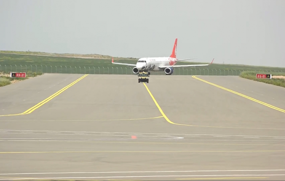 Zəngilan aeroportundan yeni görüntülər