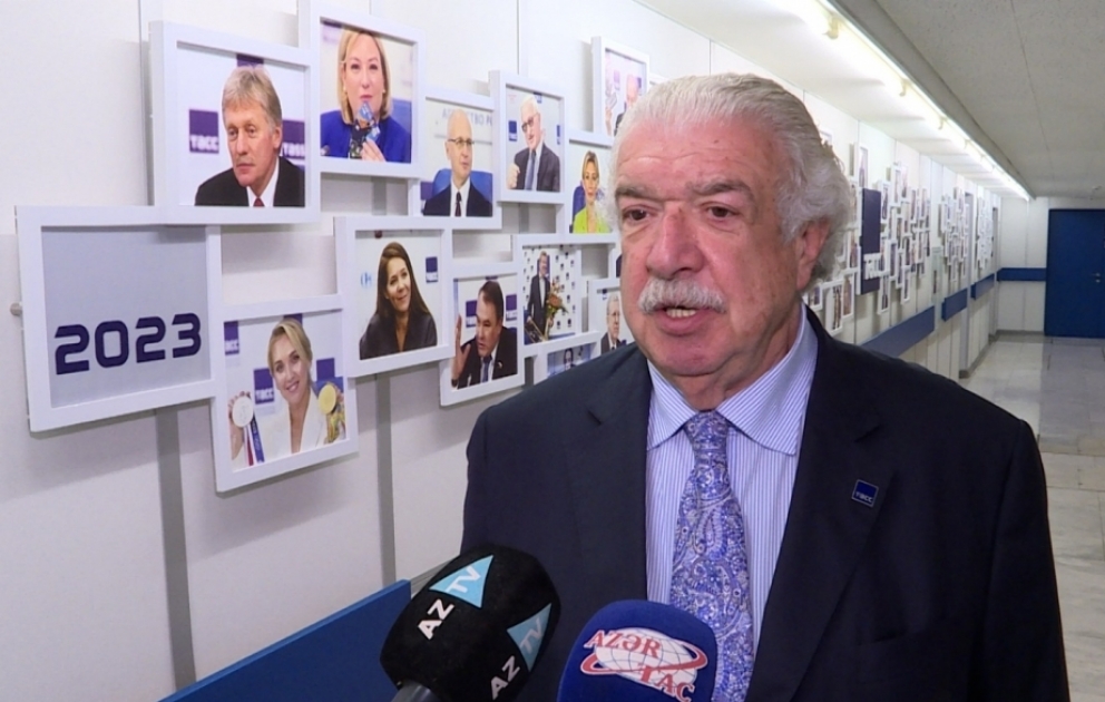 Mixail Qusman: Rusiya və Azərbaycan KİV nümayəndələrinin görüşləri ənənəsinin əsasını Heydər Əliyev qoyub