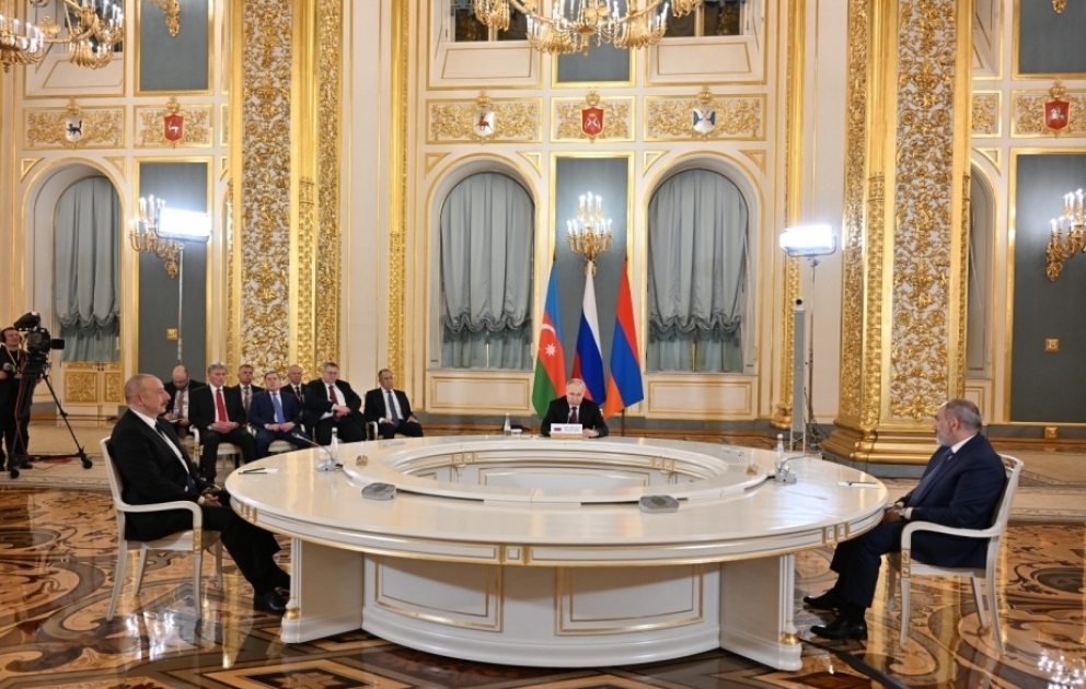 Trilateral Summit of Azerbaijani, Russian and Armenian leaders was held in Moscow
