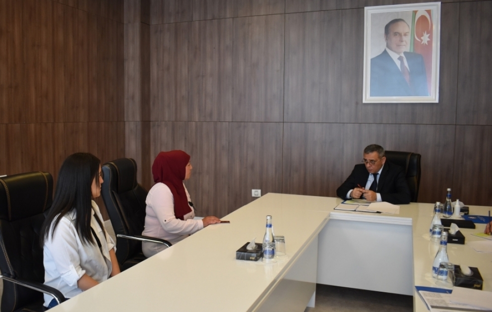 Səfərbərlik və Hərbi Xidmətə Çağırış üzrə Dövlət Xidmətinin rəisi Şəkidə vətəndaşlarla görüşüb