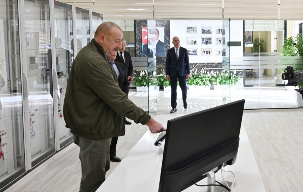 President Ilham Aliyev inaugurated “Lachin” city substation