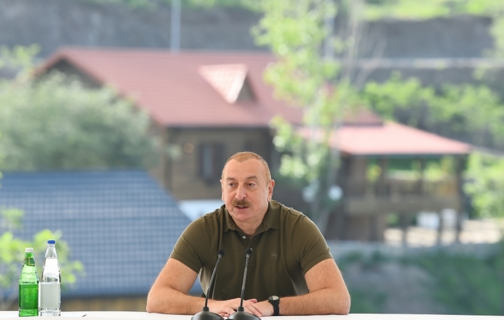 Prezident: Ermənistan o acı məğlubiyyətin ağrılarını hələ də sağalda bilmir