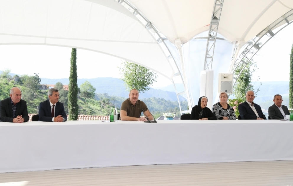 Prezident: On bir il əvvəlki görüşdə demişdim ki, Laçına qayıdacağıq və belə də oldu