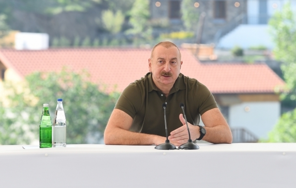 Son vaxtlar beynəlxalq təşkilatlar bizim mövqeyimizlə tamamilə razılaşıblar