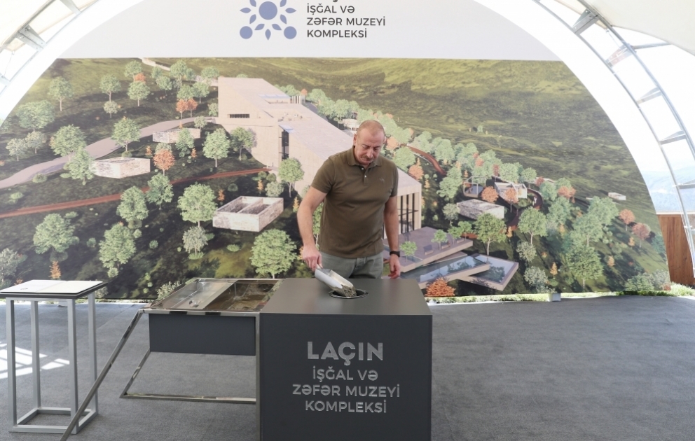 Grundstein für Museumskomplex Besatzung und Sieg“ in Latschin gelegt