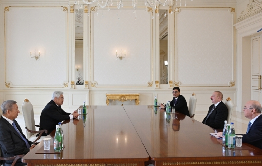 President of Azerbaijan Ilham Aliyev received President of the World Taekwondo Federation and Vice-President of the International Olympic Committee