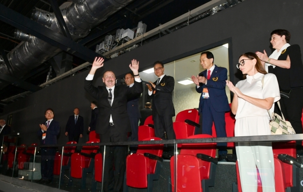 In Baku findet Eröffnungsfeier von 26 Taekwondo-WM statt 
Präsident Ilham Aliyev und First Lady Mehriban Aliyeva nehmen an Eröffnungszeremonie teil