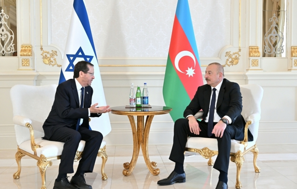 Состоялась встреча президентов Азербайджана и Израиля один на один