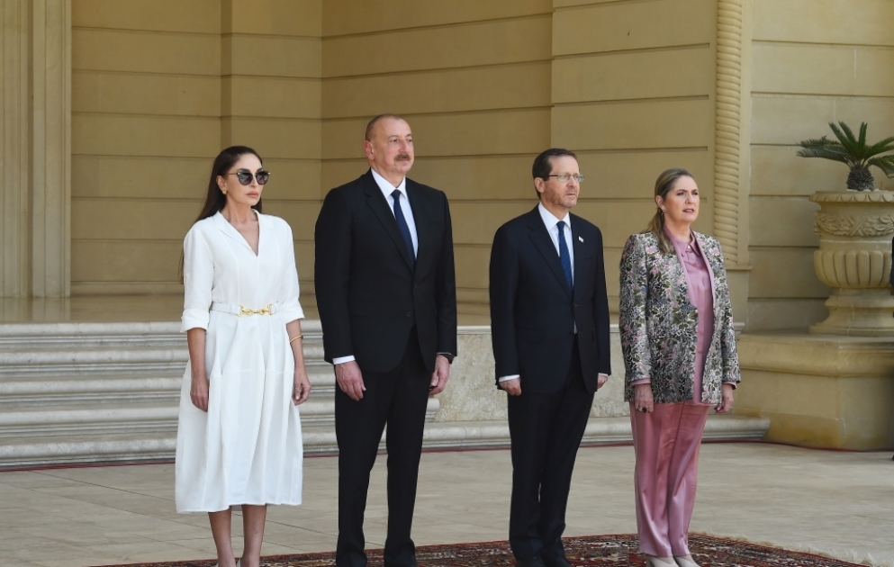 Official welcome ceremony was held for President of Israel Isaac Herzog