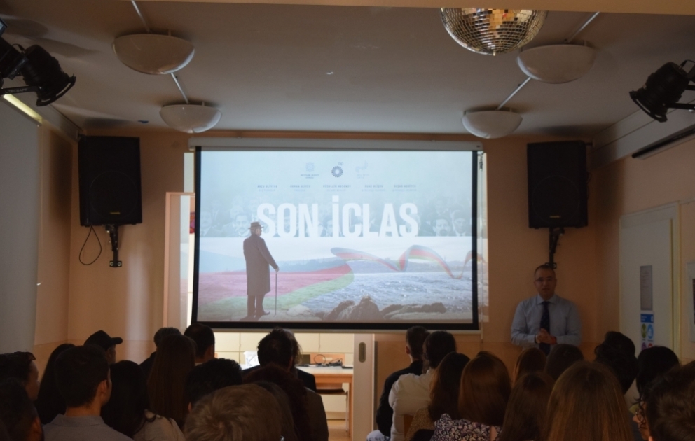 Almaniyada "Son iclas" filmi nümayiş etdirilib