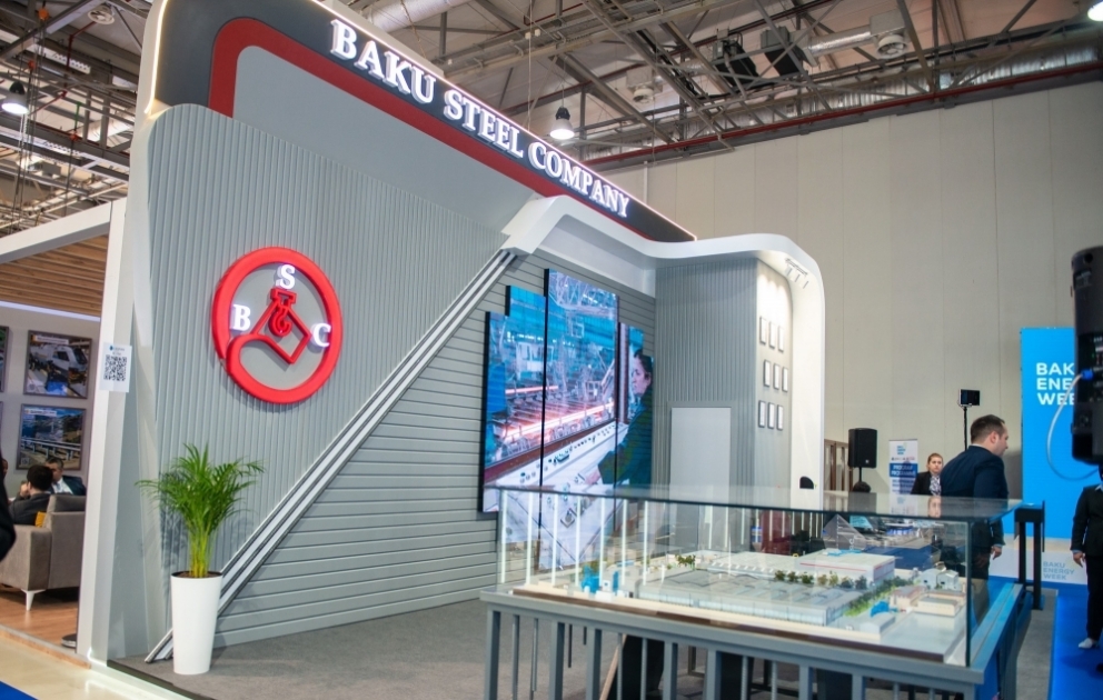 ®  “Baku Steel Company” QSC 28-ci Beynəlxalq Xəzər Neft və Qaz sərgisində iştirak edir