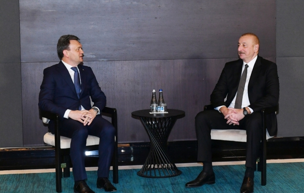 Rencontre du président azerbaïdjanais avec le Premier ministre moldave à Chisinau