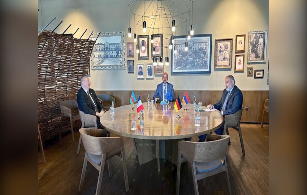 Informelles Treffen zwischen den Leadern Aserbaidschans, Armeniens und des EU-Rats in Chișinău