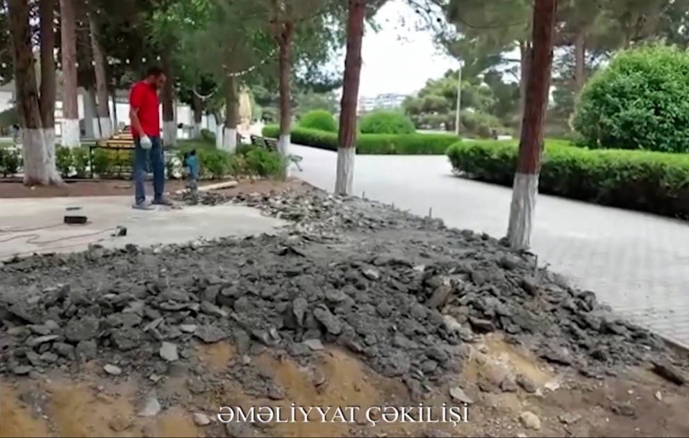 Sumqayıtdakı qanunsuz tikili söküldü