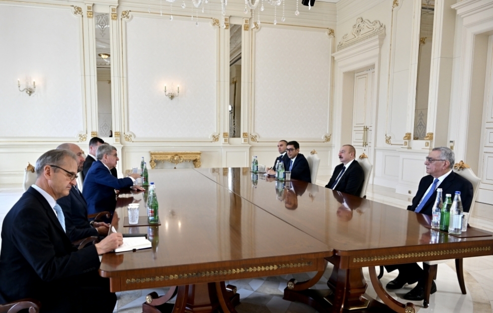 Le président azerbaïdjanais reçoit le président du Comité international olympique