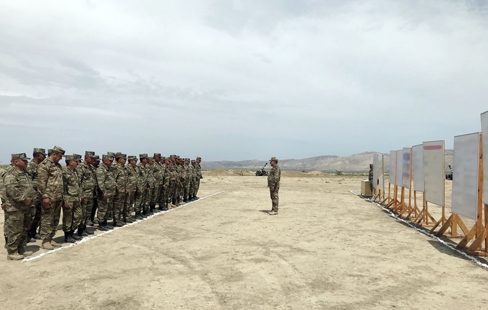 Training-methodical sessions were held with the artillery chiefs