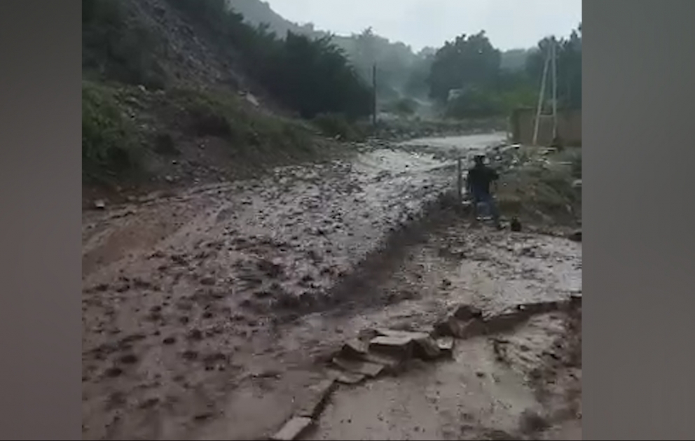 İsmayıllıda sel fəlakəti