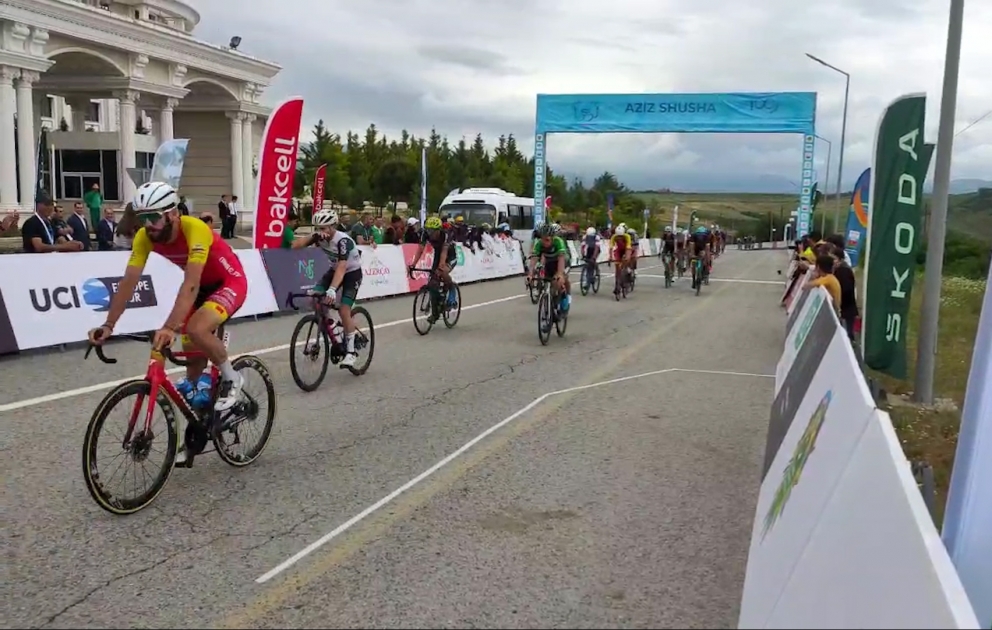 Velosipedçilər Şamaxıya çatdılar