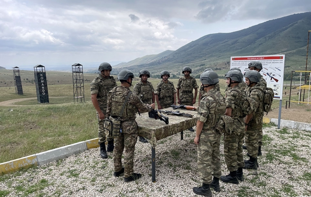 Продолжаются учебные сборы с военнообязанными