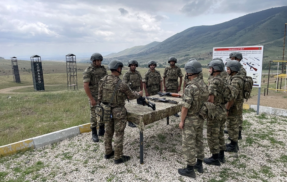 Reservists’ training session continues