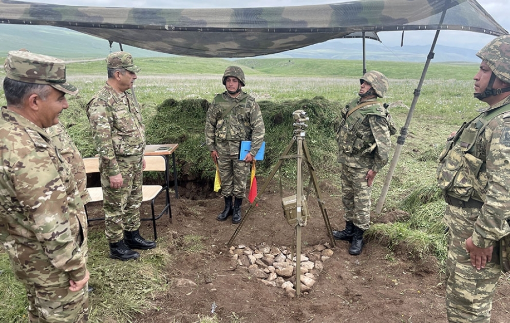 На освобожденных территориях проведены командно-штабные учения