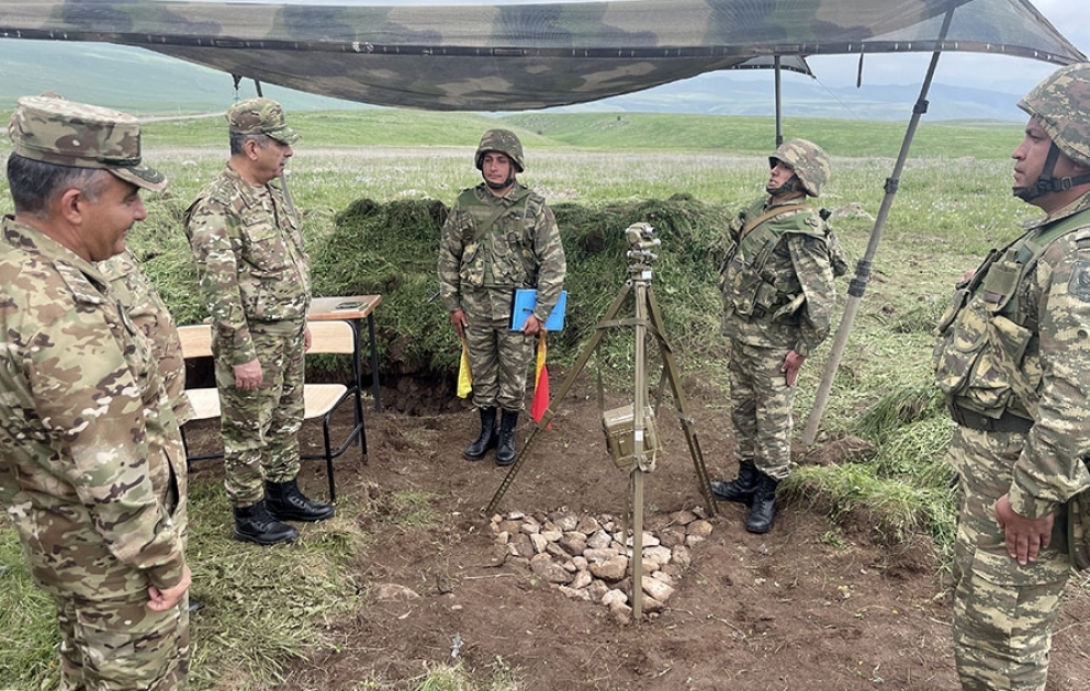 Command-staff exercises were held in the liberated territories