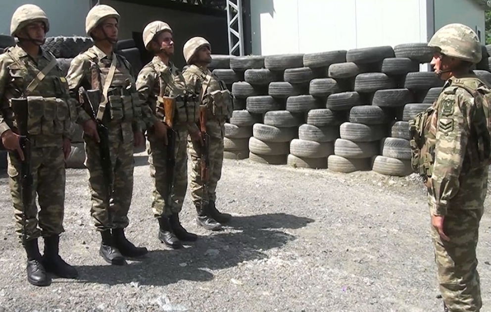 Combat duty is organized at a high level in Kalbajar region