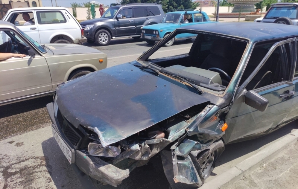 Xaçmazda qəza: xəsarət alan var