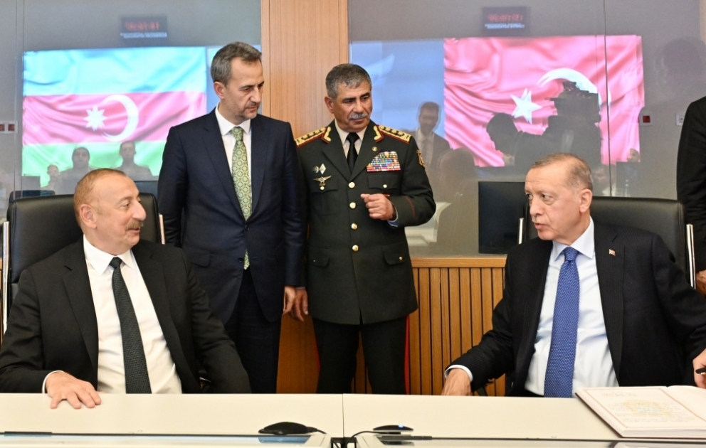 Presidents of Azerbaijan and Türkiye participated in opening of new Air Force Central Command Post