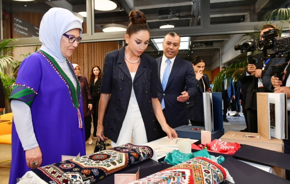 First ladies of Azerbaijan and Türkiye visited DOST Center for Inclusive Development and Creativity in Baku