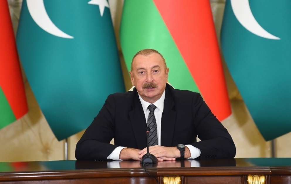 Prezident İlham Əliyev: Azərbaycan-Pakistan münasibətləri iki qardaş ölkə arasında olan münasibətlərdir